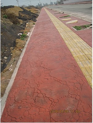 成都?jí)耗５仄?透水地坪 塑膠球